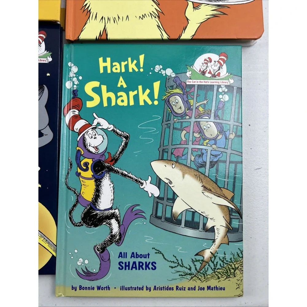 Dr. Seuss Books The‎ Cat in the Hat Learning Library Lot Of 6
